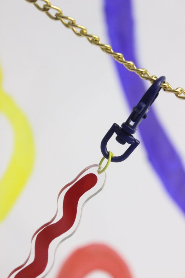 Party bag charm blurred lines