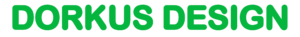 Dd text logo green